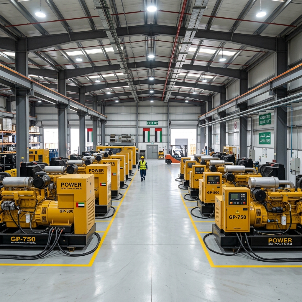 PPG Rental Generator Fleet Dubai